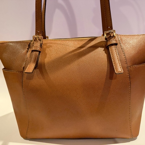 MICHAEL Michael Kors Brown Tote with Gold Accents - Picture 2 of 13